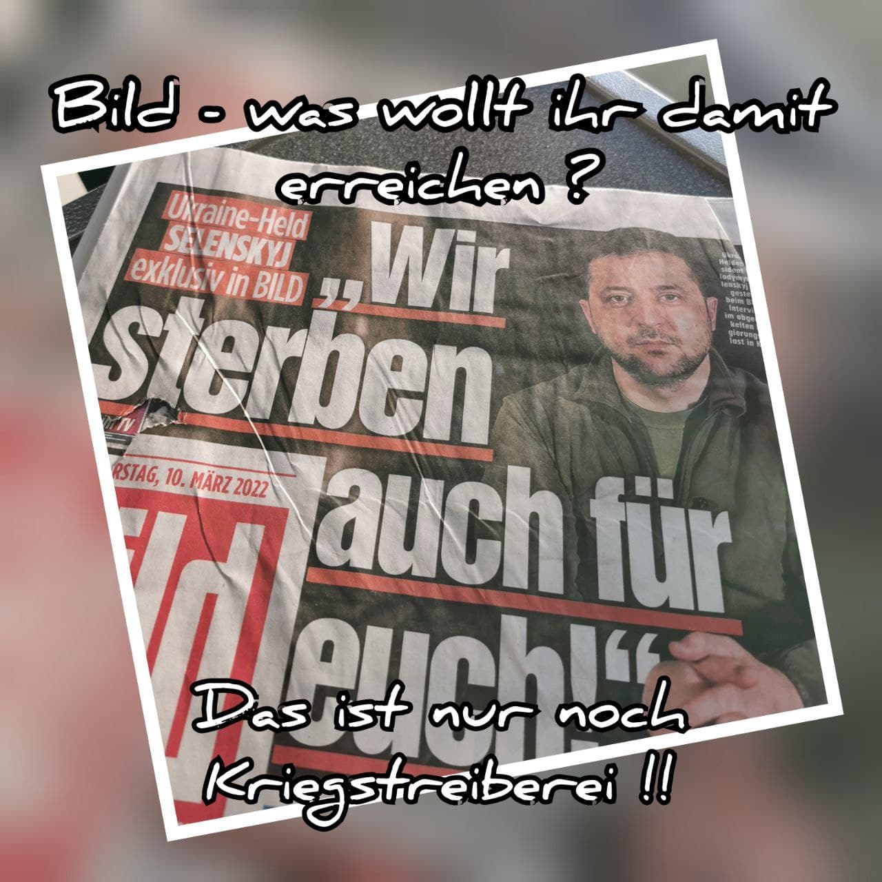 Read more about the article Das ist doch mal wieder eine schöne Schlagzeile…..